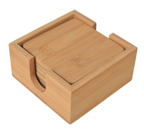 Bamboo coasters