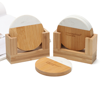 Bamboo coasters