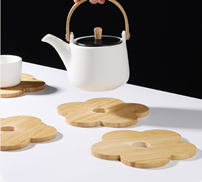 Bamboo coasters